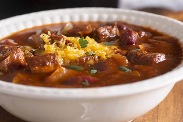 Savory Campfire Pork Chili